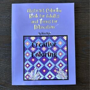 Creative Coloring Book for Adults and Teens